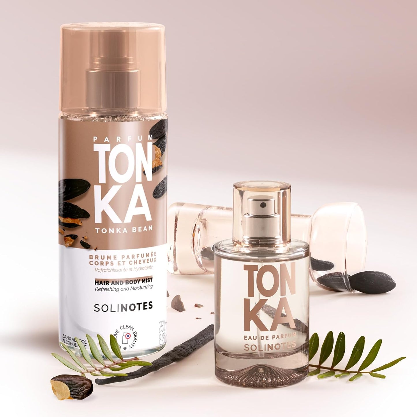 Parfum Femme SOLINOTES Tonka - Eau De Parfum | Fragrance Florale et Apaisante - Cadeau Parfait pour Elle - 50 ml