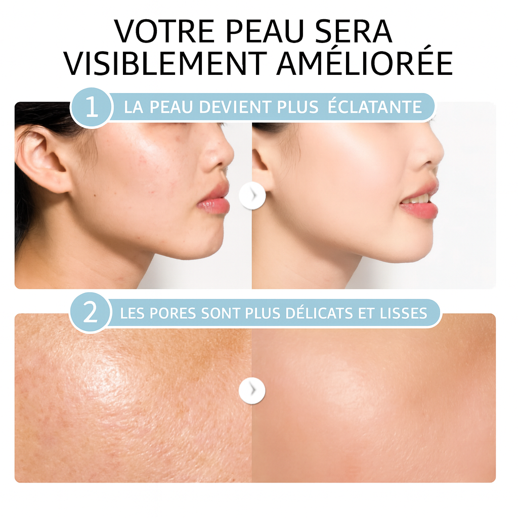 Sérum Visage LAIKOU – Essence de Sakura du Japon & Or 24K