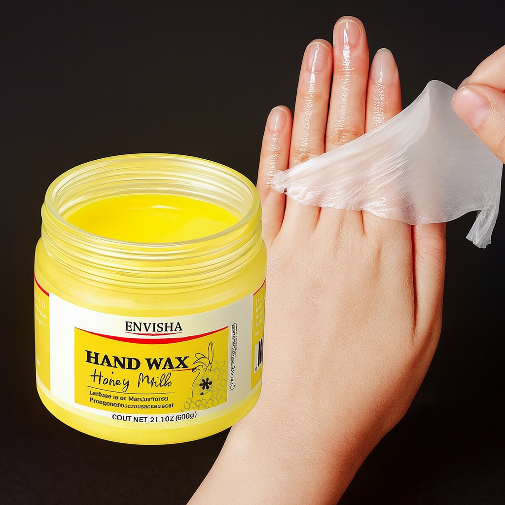 Masque Mains Réparateur ENVISHA – Miel & Fleur de Sakura (60 g)