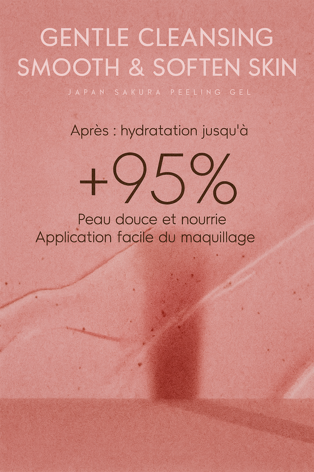 Sakura Exfoliating Gel 60g – Nettoyant Visage Doux aux Extraits Naturels de Fleurs