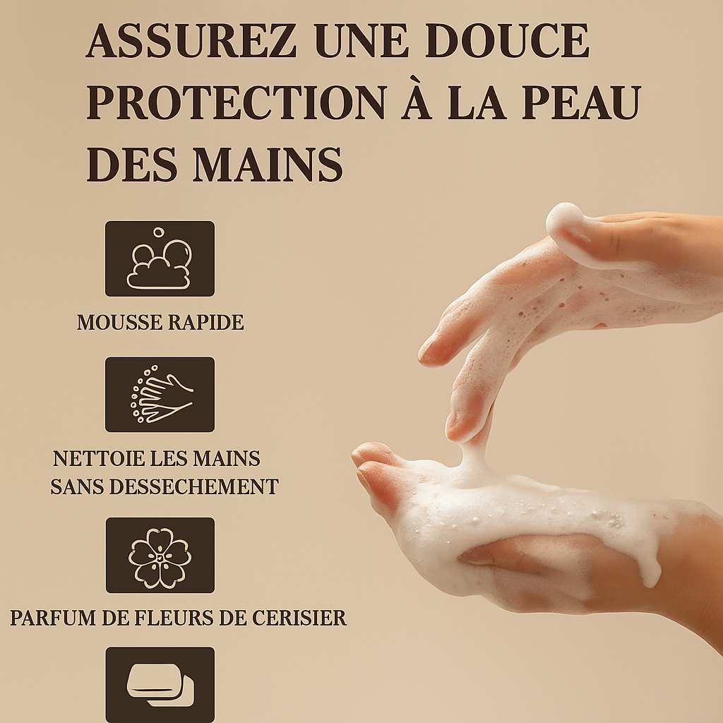Savon pour le corps Sakura Japonais – Soin Naturel pour Peau Douce et Lumineuse