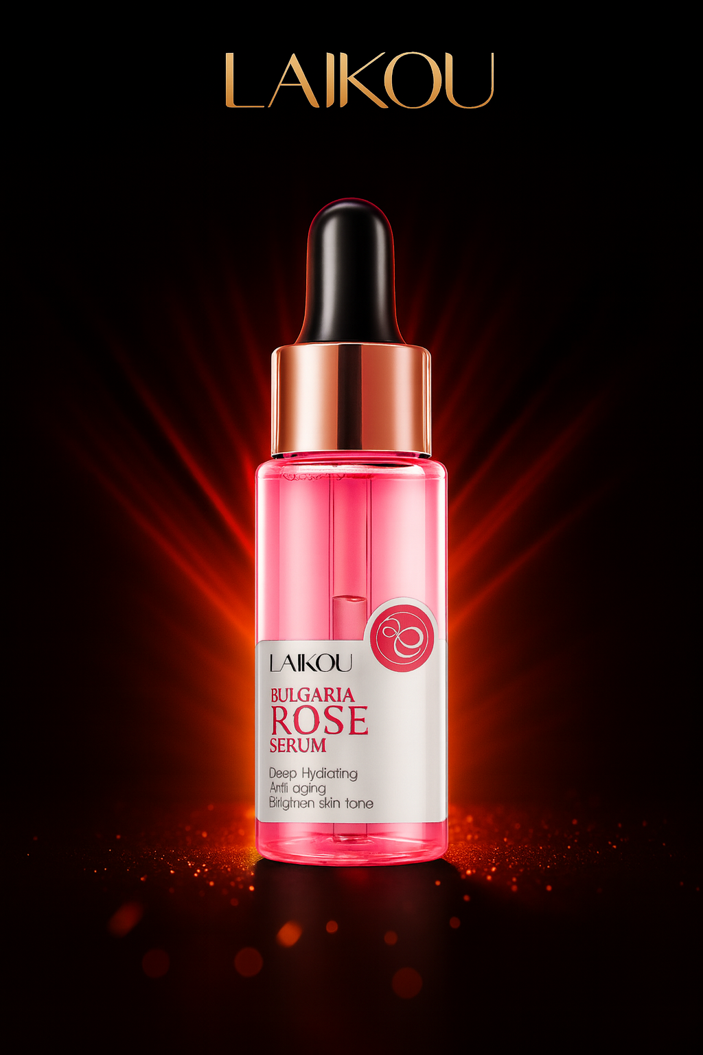Sérum Visage LAIKOU – Essence de Sakura du Japon & Or 24K