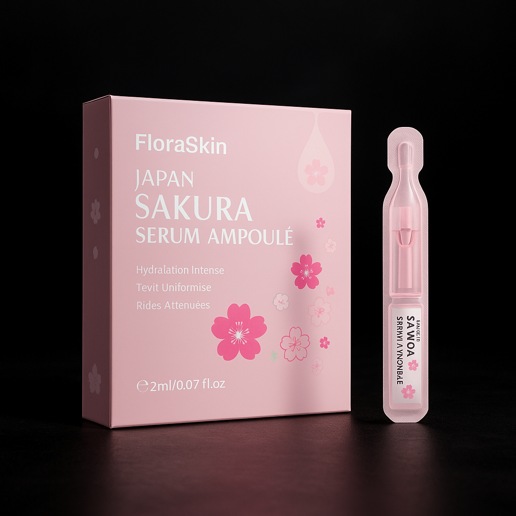 Lot 30 pcs Sakura Serum Japonais – Hydratant, Réparateur & Anti-Âge