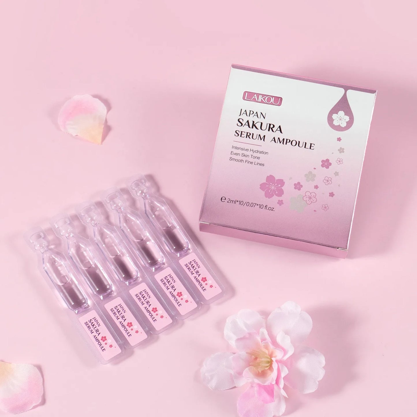 Lot 30 pcs Sakura Serum Japonais – Hydratant, Réparateur & Anti-Âge