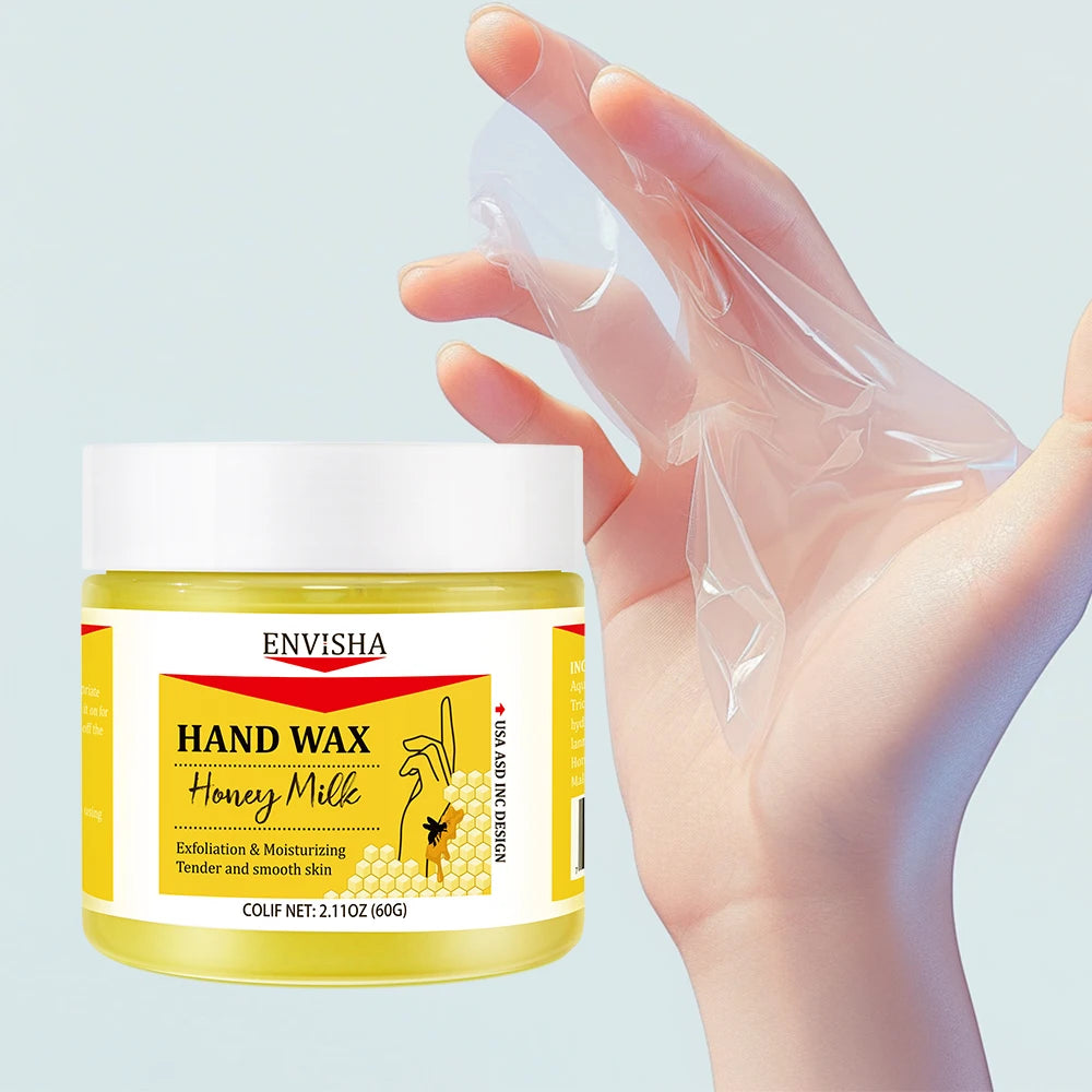 Masque Mains Réparateur ENVISHA – Miel & Fleur de Sakura (60 g)