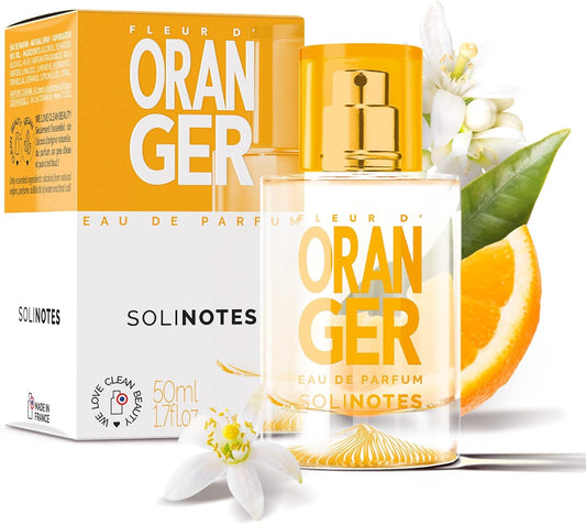 Parfum Femme SOLINOTES Fleur d'Oranger - Eau De Parfum | Fragrance Florale et Apaisante - Cadeau Parfait pour Elle - 50 ml