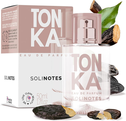 Parfum Femme SOLINOTES Tonka - Eau De Parfum | Fragrance Florale et Apaisante - Cadeau Parfait pour Elle - 50 ml