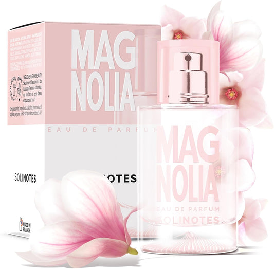Parfum Femme SOLINOTES Magnolia - Eau De Parfum | Fragrance Florale et Apaisante - Cadeau Parfait pour Elle - 50 ml