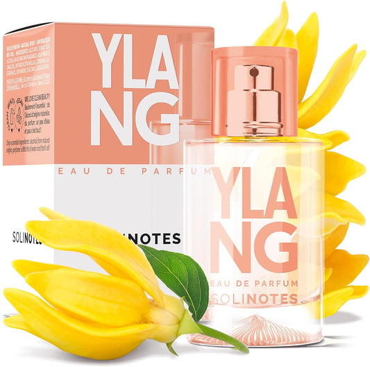 Parfum Femme SOLINOTES Ylang - Eau De Parfum | Fragrance Florale et Apaisante - Cadeau Parfait pour Elle - 50 ml