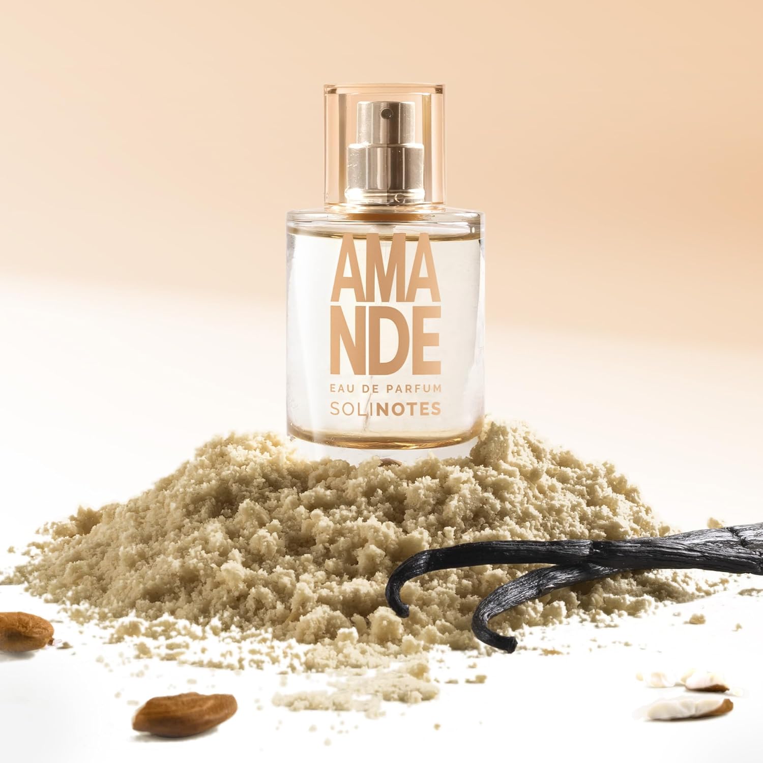 Parfum Femme SOLINOTES Amande - Eau De Parfum | Fragrance Florale et Apaisante - Cadeau Parfait pour Elle - 50 ml