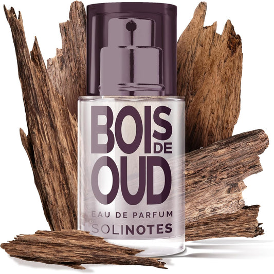 Parfum Femme SOLINOTES Bois de Oud - Eau De Parfum | Fragrance Florale et Apaisante - Cadeau Parfait pour Elle - 15 ml