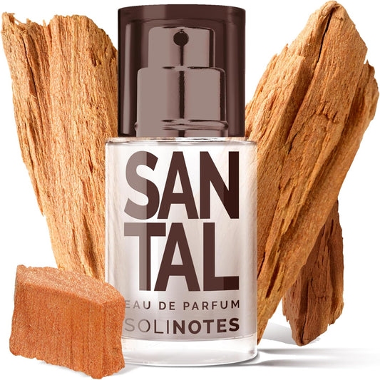 Parfum Femme SOLINOTES Santal - Eau De Parfum | Fragrance Florale et Apaisante - Cadeau Parfait pour Elle - 15 ml