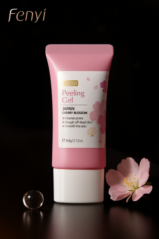 Sakura Face Deep Cleaning Exfoliating Gel Skin Care Whitening Moisturizer Repair Facial Scrub Skin Care 60g