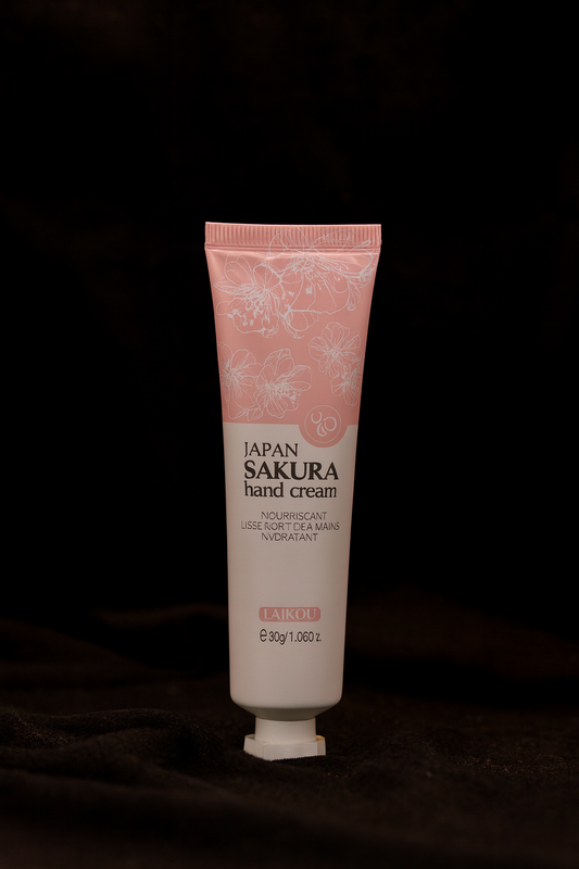 Crème Mains Réparatrice au Collagène & Sakura – Soin Profond
