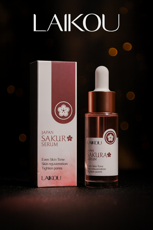 Sakura Facial Serum – 1/2/3 pcs – Éclat & Hydratation à l’Acide Hyaluronique